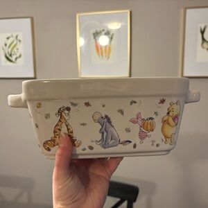 Disney Winnie the Pooh and Friends Ceramic Baking Dish